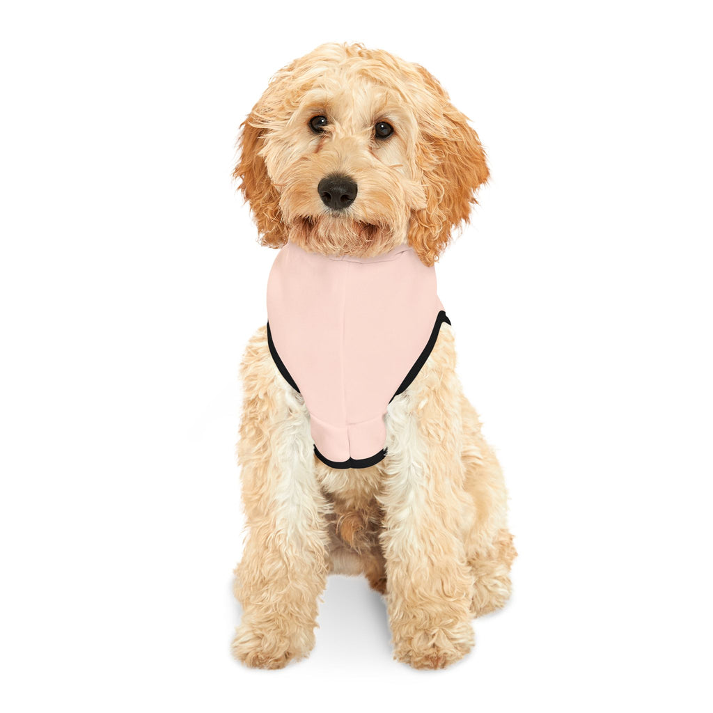 Cute Peach Pink Pet Hoodie for Cozy Fashion, Dog Hoodie, Cat Hoodie, Warm Pet Wear, Pet Apparel, Winter Essentials