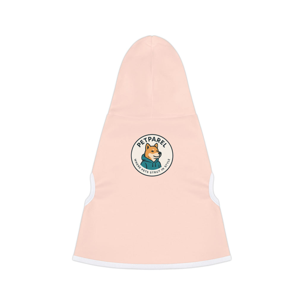 Cute Peach Pink Pet Hoodie for Cozy Fashion, Dog Hoodie, Cat Hoodie, Warm Pet Wear, Pet Apparel, Winter Essentials