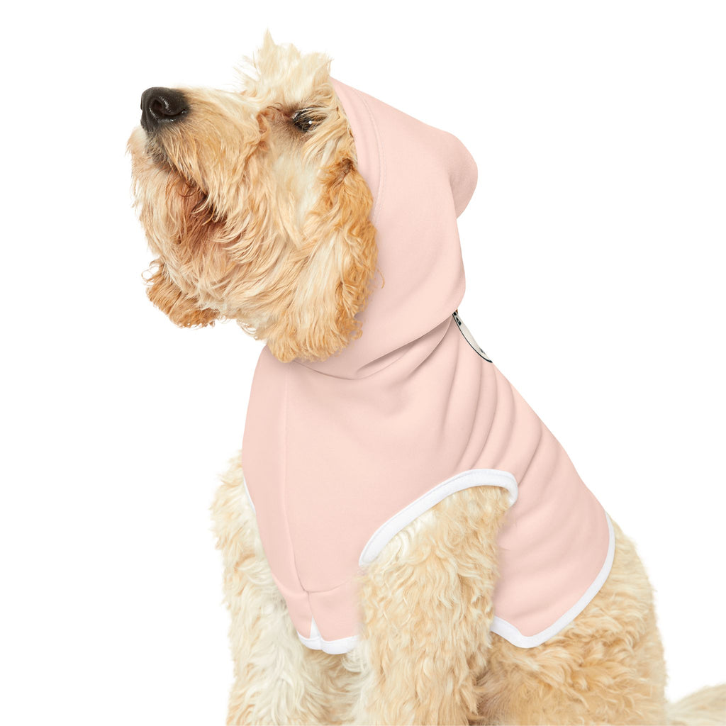 Cute Peach Pink Pet Hoodie for Cozy Fashion, Dog Hoodie, Cat Hoodie, Warm Pet Wear, Pet Apparel, Winter Essentials
