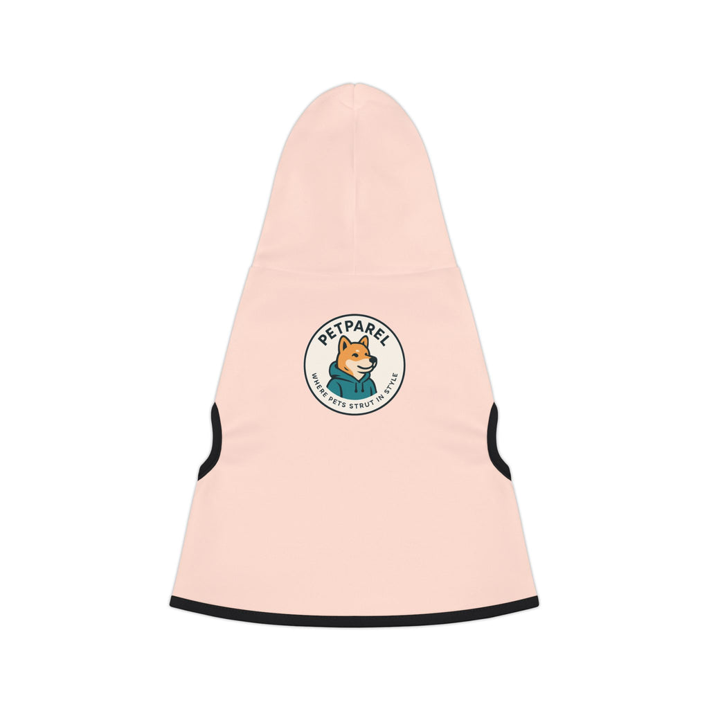 Cute Peach Pink Pet Hoodie for Cozy Fashion, Dog Hoodie, Cat Hoodie, Warm Pet Wear, Pet Apparel, Winter Essentials