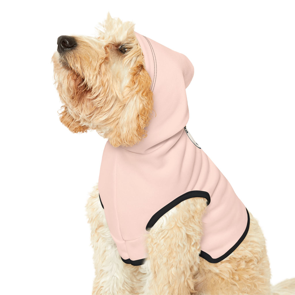 Cute Peach Pink Pet Hoodie for Cozy Fashion, Dog Hoodie, Cat Hoodie, Warm Pet Wear, Pet Apparel, Winter Essentials